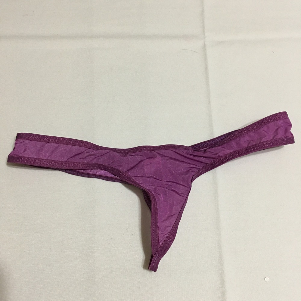Wicked Weasel Thong Underwear Women Small Purple Low Rise G-String